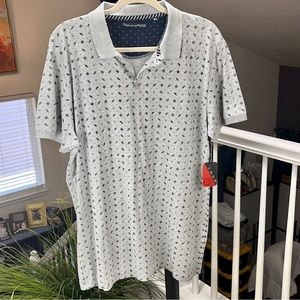 Whispering Smith 1972 Men’s XL Short-Sleeve Polo Shirt - Grey